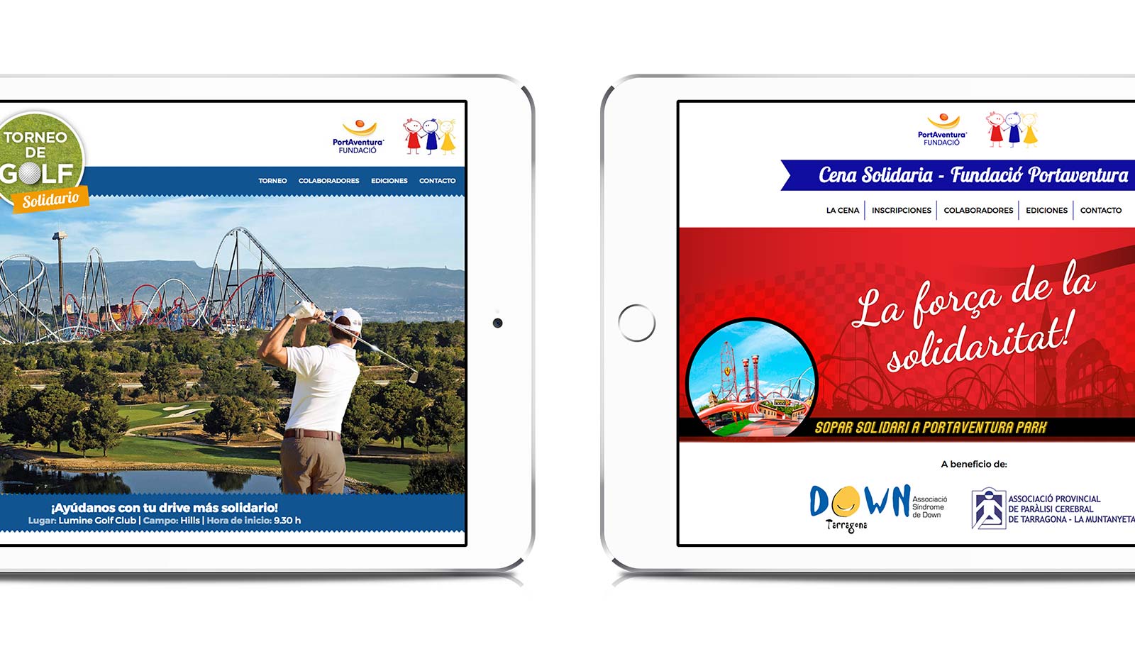 Fundaci PortAventura: Tablet